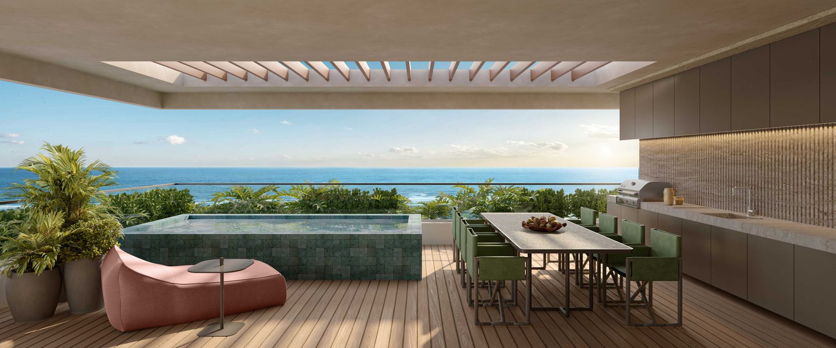 Casa suspensa com espaço gourmet e opção de piscina