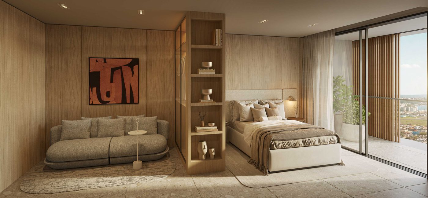 Studio de 35 m²